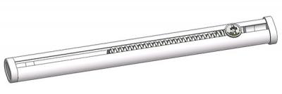 Adjustable tension rod with spring, 40 - 60 cm
